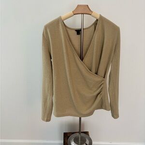 Ann Taylor Beige Knit Top